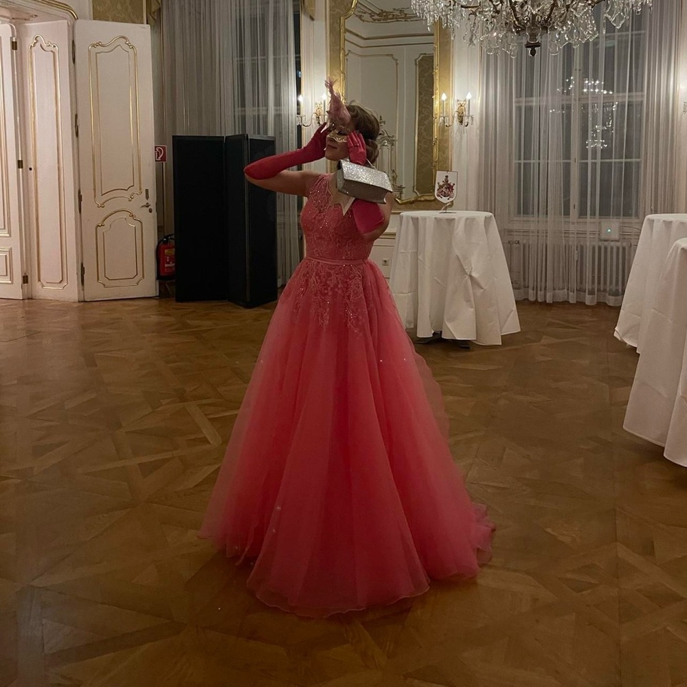 Sherri Hill Pink Ballgown